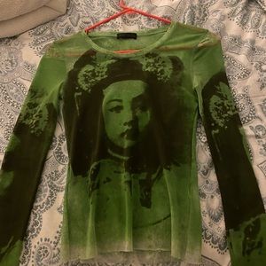 Vintage Rare IKKS mesh top